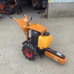 手推式管柱切割机 桥梁用手推式截桩机 卡箍式混凝土切桩机