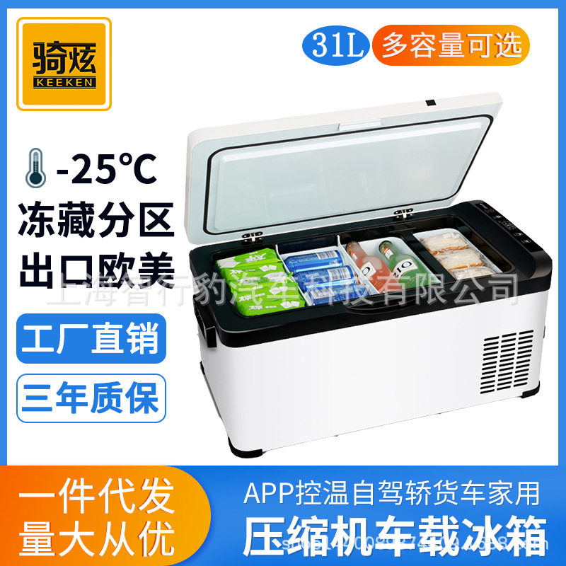 压缩机车载冰箱制冷冻藏可结冰柜小轿大货车家两用12v24v便携式