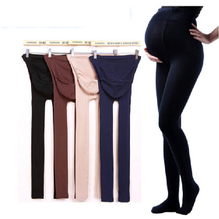 孕妇打底袜孕期光腿神器打底裤春秋320D孕妇丝袜托腹可调节连裤袜