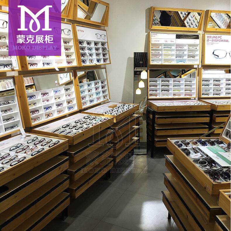 欧野展柜中岛眼镜展示柜 亚克力多层眼镜展示架 太阳眼镜展柜厂家