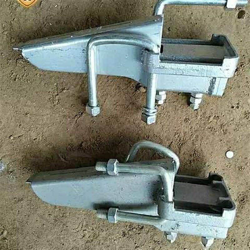 农哈哈玉米播种机配件开沟座施肥腿固定座原厂