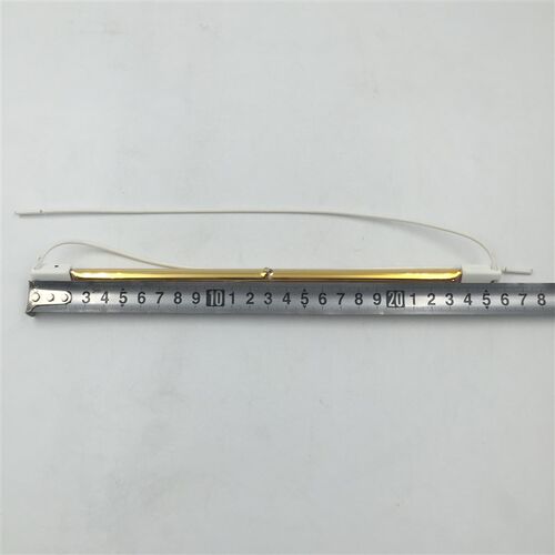汽车烤漆灯管手持烤灯 钣金喷漆加热管金属玻璃管烘干1000W26厘米