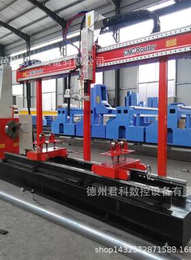 厂家直销碳钢逆变等离子切割速度快圆管红色全自动相贯线切割机