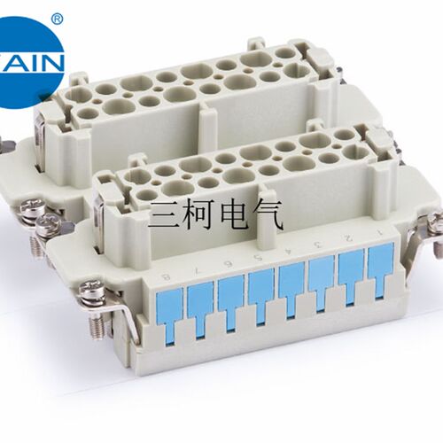 WAIN唯恩 HE-016-FS B(17-32) 32芯母芯32针哈丁WEVEL重载连接器