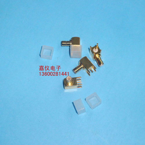 RF射频头 SMB-JWE SMB公接头 PCB焊板式SMB接头 铜镀金标准SMB
