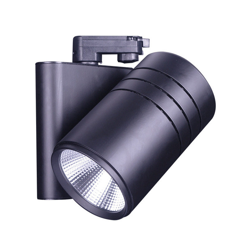 led轨道灯套件服装店 35W 50w轨道灯led轨道灯外壳 COB轨道灯配件