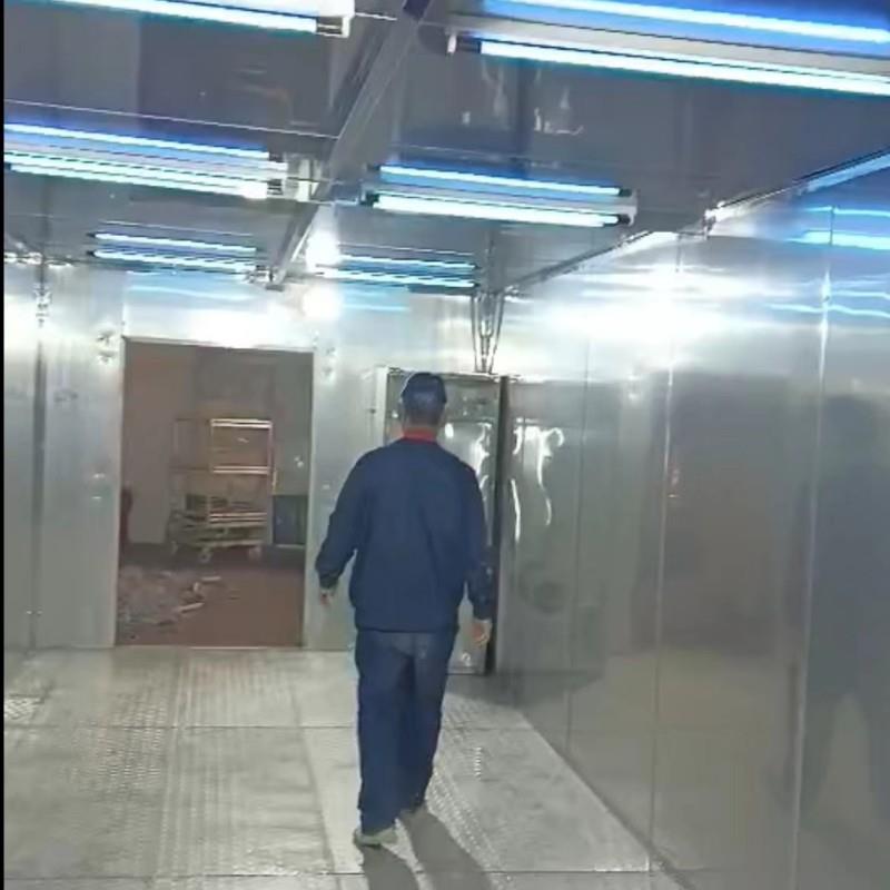 创丰源头厂家 灭菌操作方便 不锈钢碗筷餐具消毒房高温热风烘干房