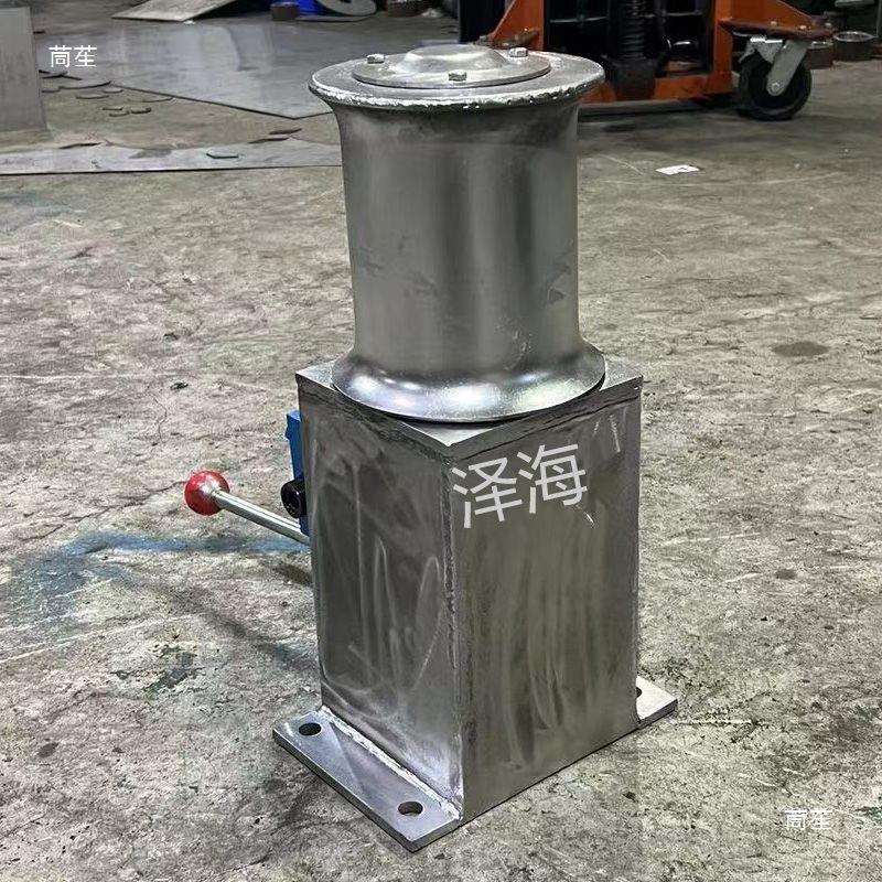 船用液压小型起锚立式不锈钢起网机起绳机起笼单轮全套机械油箱