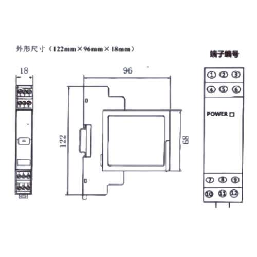 MSC304-10CC MSC304E-10CC MSC304E-10C0热电阻温度变送器PT100