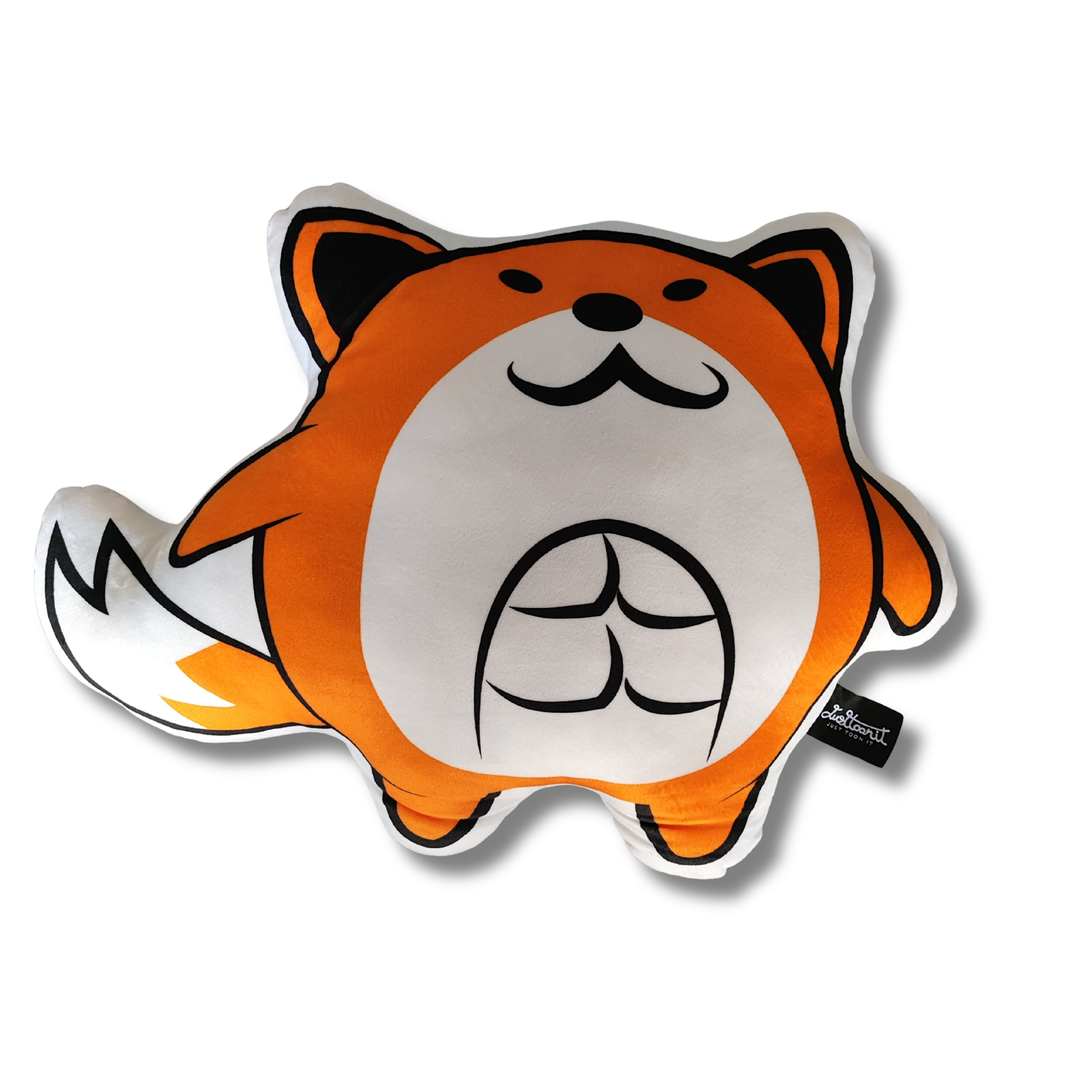 JustToonIt 小狐狸肌肉狐狸莱斯特城卡通创意可爱抱枕靠垫