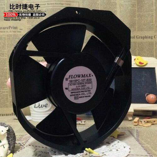 NMB FLOWMAX 5915PC-10T-B30 17238 AC100V 37/33W轴流风机