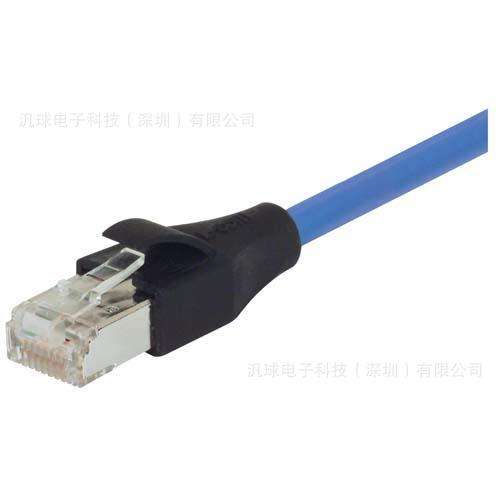 L-COM TRD855SCR 各型号可提供 超5类屏蔽型RJ45以太网跳线 现货