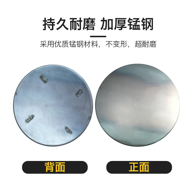 抹光机磨盘大底盘抹盘圆盘加厚抹光机钢盘60-100型汽油磨光机配件