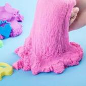 奥宇儿童太空沙玩具拉力沙游乐园千丝棉花沙星空魔力彩沙