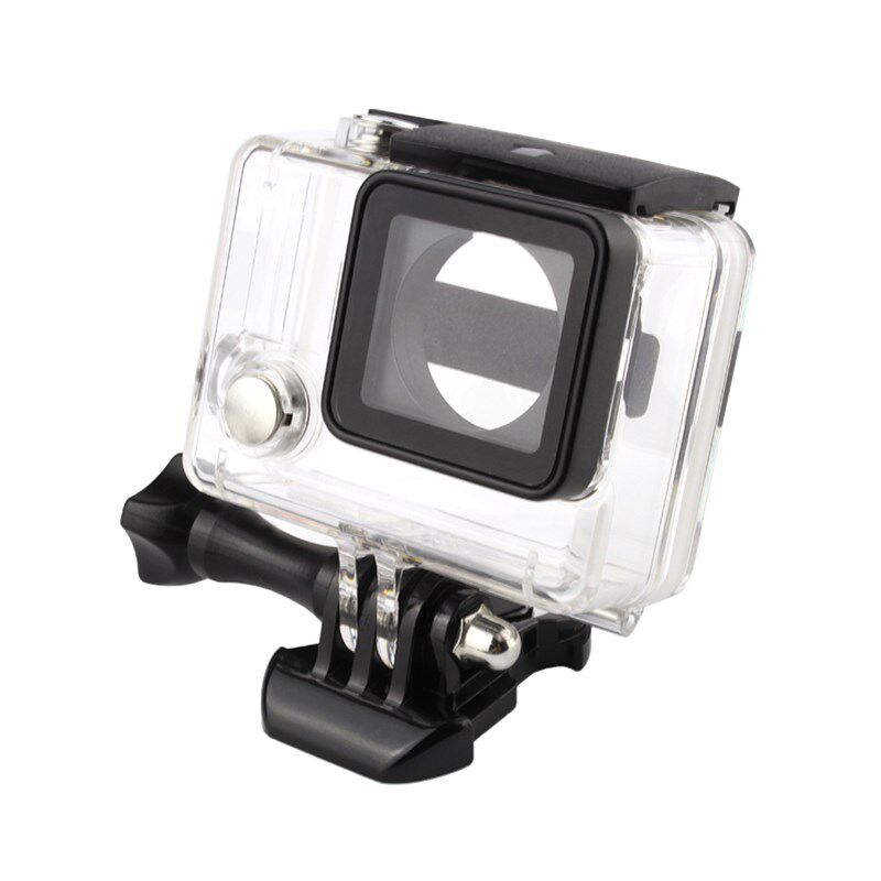 gopro hero4/3+ 防水壳 潜水壳 固定外壳 下水45M gopro配件