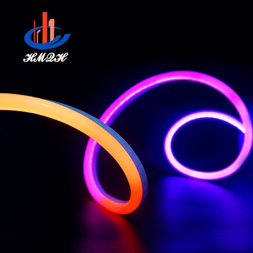 低压led24V霓虹管高亮铜支架灯条断点续传幻彩IC16703 5050灯珠