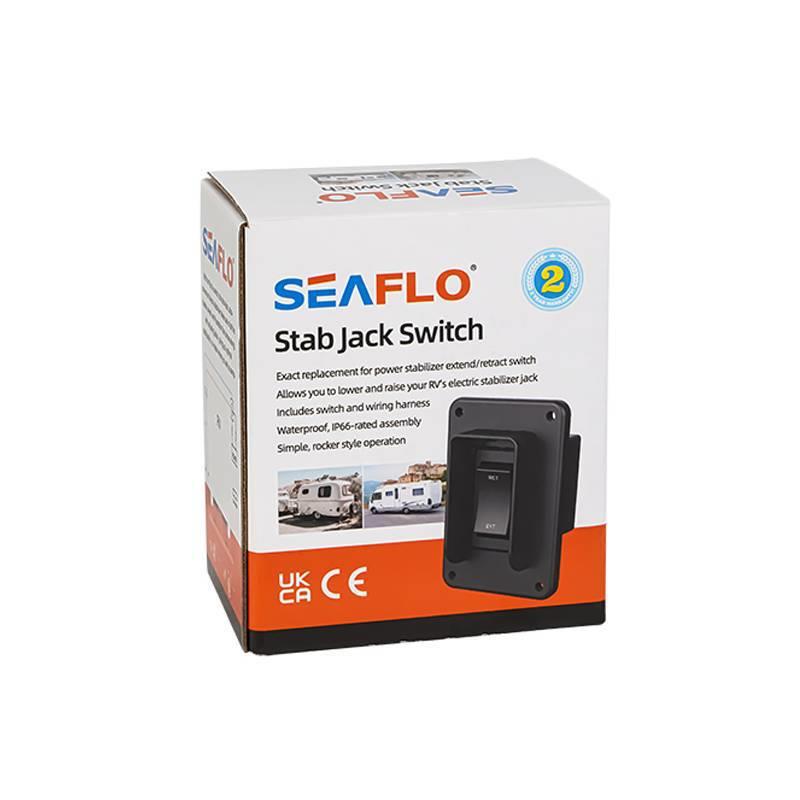 SEAFLO供应房车升降开关12/24v房车配件防水电动稳定器开关