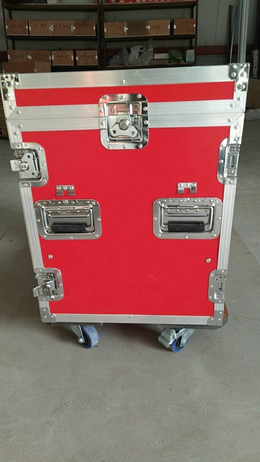 厂家定做12U16U航空箱机柜音响机柜调音台功放话筒航空箱防震机柜