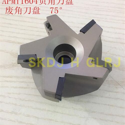 75度AP1604 RAP400R-50/63/80/100/125/160/200 250废角面铣刀盘