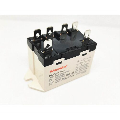 RGF2OU740 200-240VAC两组常开6脚25A250VAC继电器SHENLER
