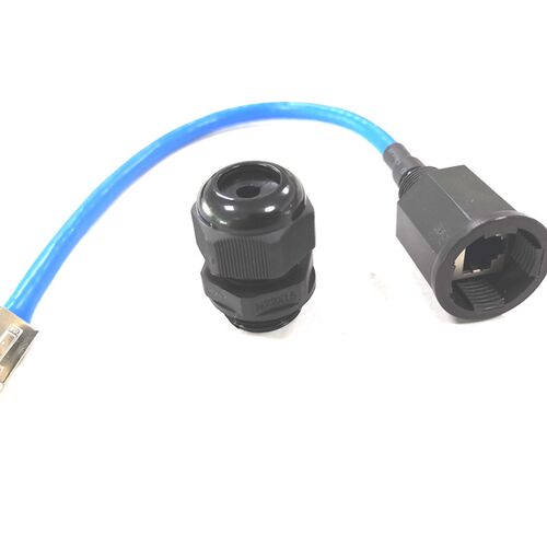 AP盒网线 RJ45网络连接器  网线防水接头 六类网线RJ45-M16