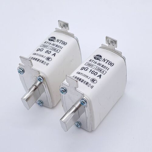 正浩R031熔断器RT16-00 NT00 200A160A125A100A80A保险丝刀形触头
