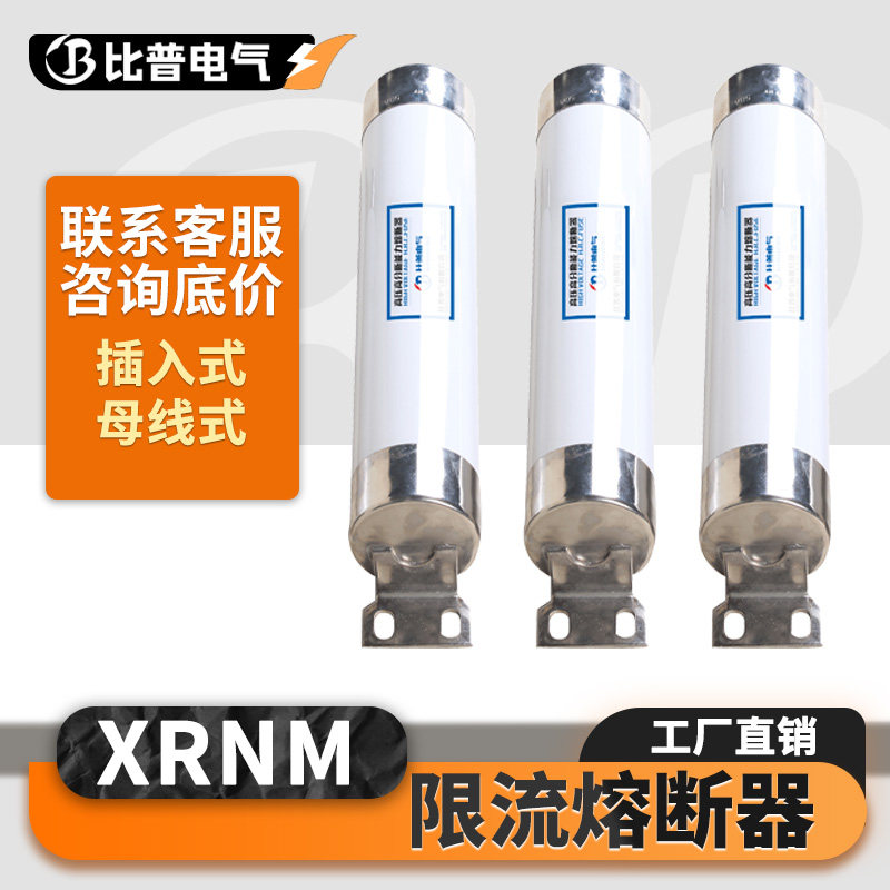 XRNM-12/6.3 25 50A高压限流熔断器10KV户内柜内高分段能力保险