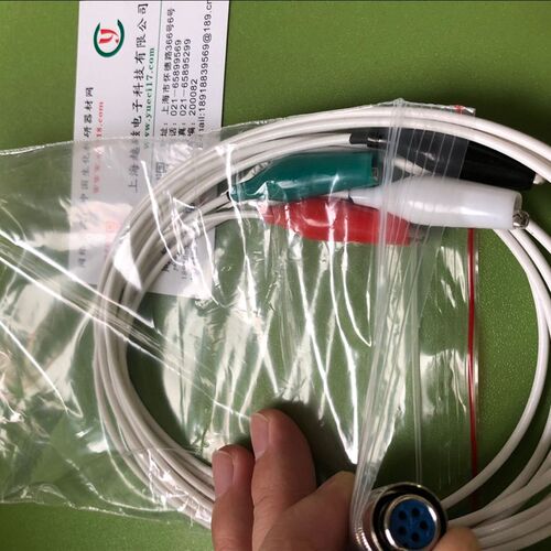 可配辰华CHI660E B D工作站连接线电化学工作站连线4接头连线
