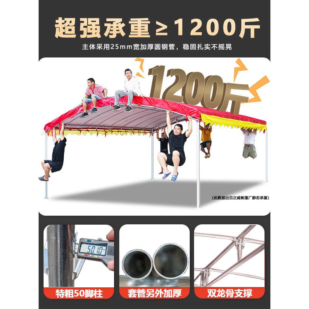席帐篷外雨棚加摆厚防雨移动摊流动户遮阳停车用大蓬布农2024.4.2