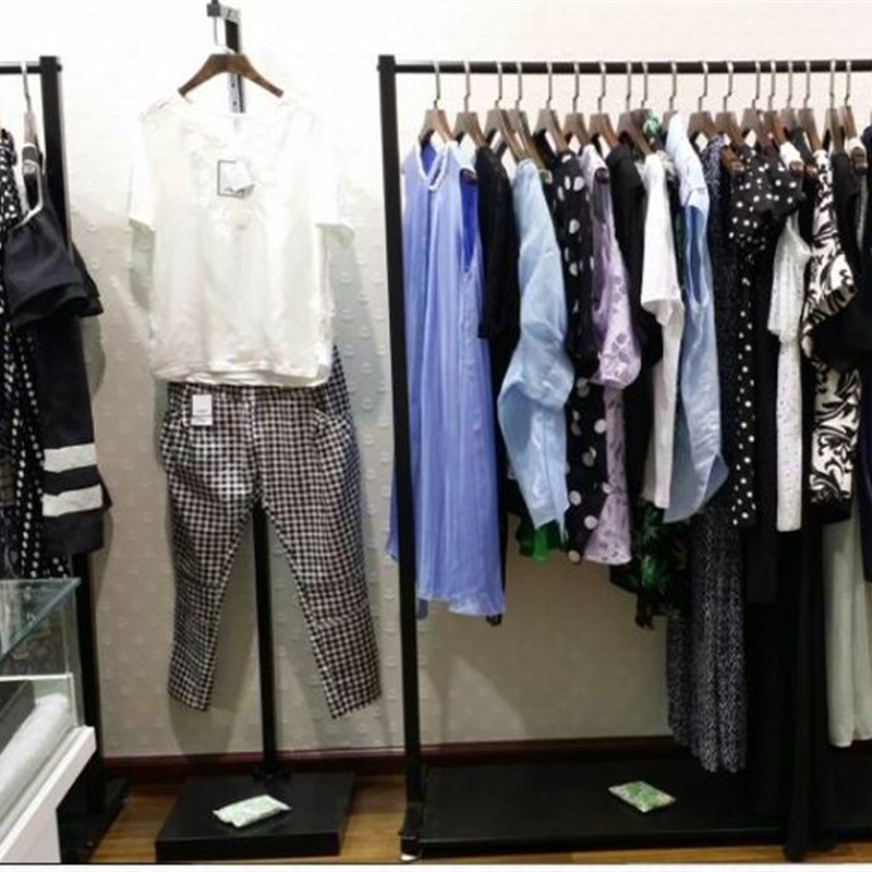 铁艺服装店落地靠墙服装展示架男女装挂衣架正侧挂衣架中岛架包邮