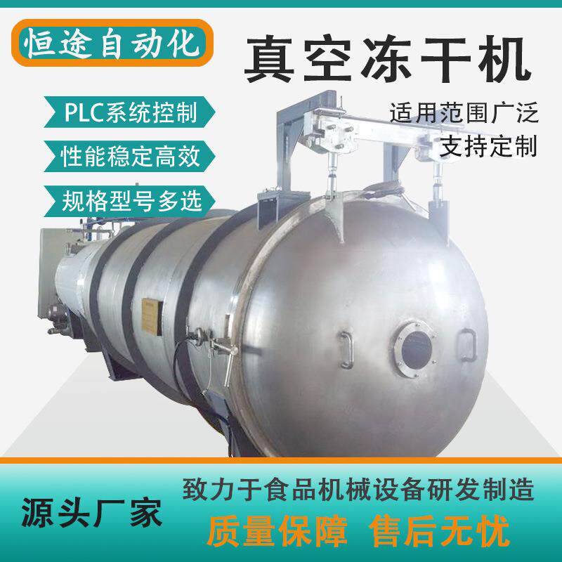 大型商用中药材玉兰花辛夷花真空冷冻干燥设备食品果蔬鲜花冻干机