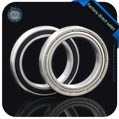 薄壁滚珠轴承6809 61809ZZ/2RS 尺寸45*58*7mm 电机 轴承钢