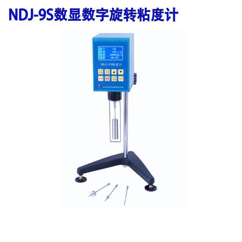 NDJ-5S数显数字旋转粘度计、10万mPa*s带1-4号转子选配0号