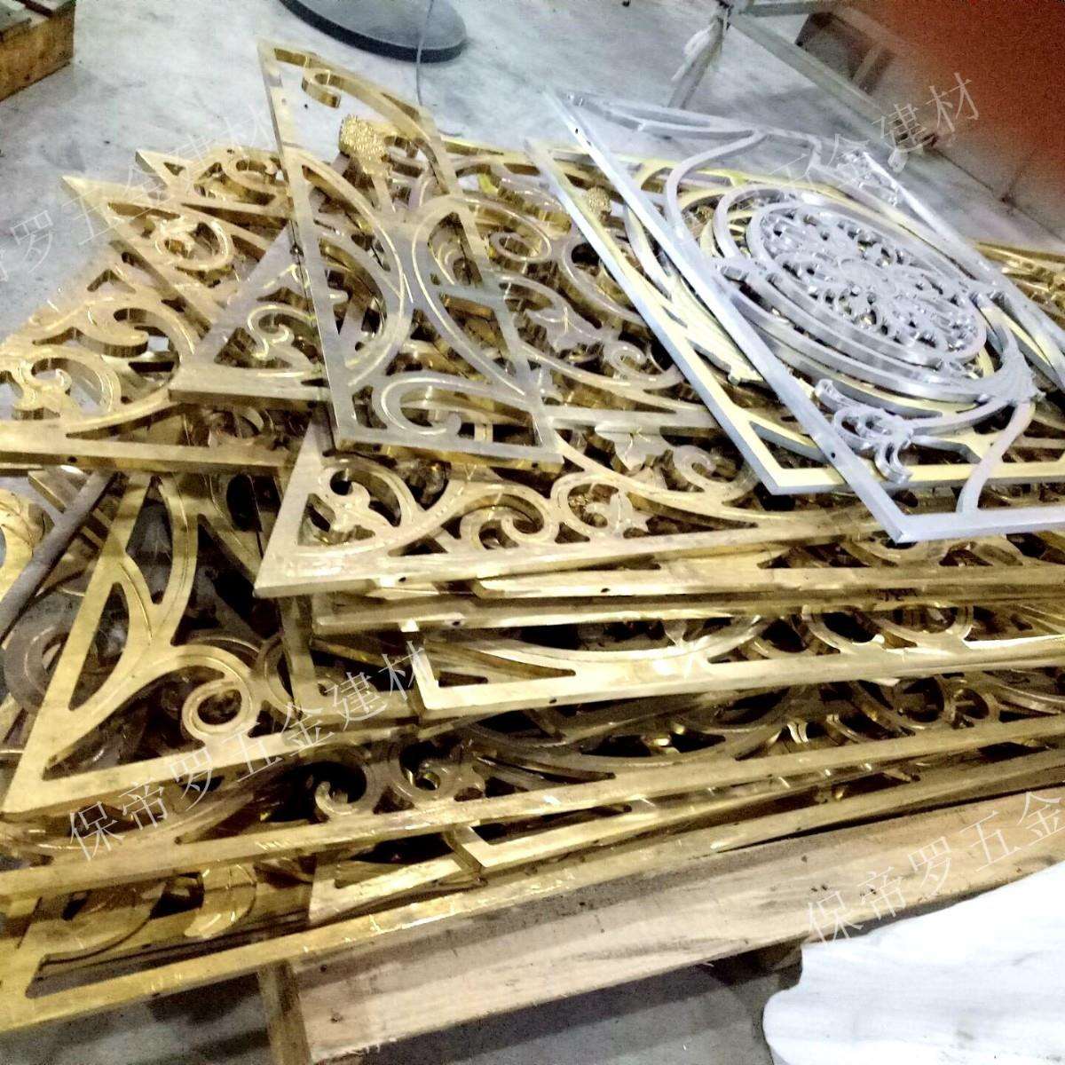 保帝罗专业加工青铜不锈钢栏杆 室内不锈钢栏杆 楼梯护栏栏杆