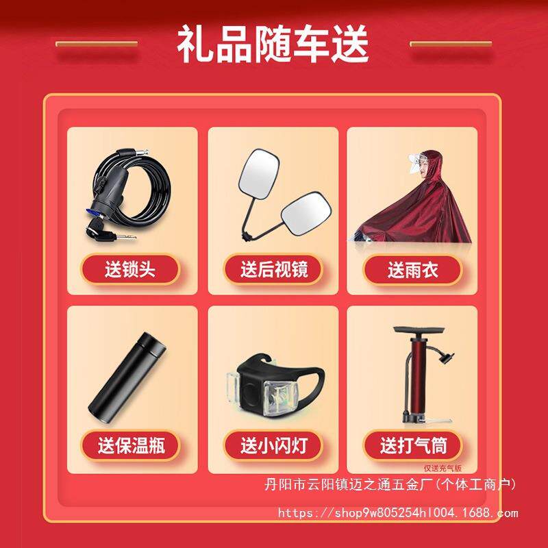 德国新款老年人电动代步车四轮双人残疾人助力车成人可折叠电