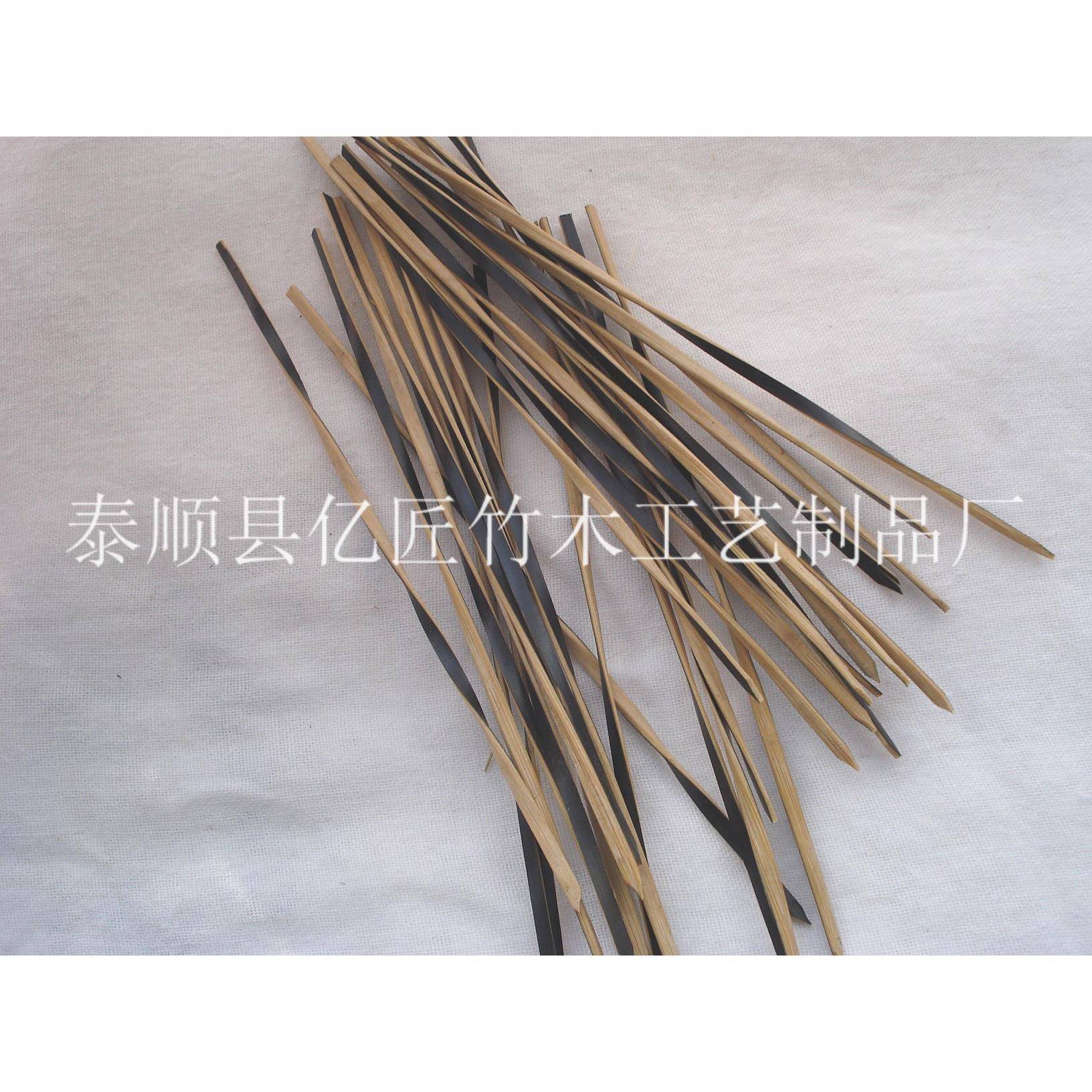 厂家直销一次水果针青皮色松叶针 水果叉 酒吧签价格低