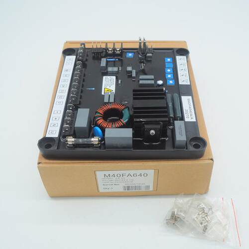 AVR M40FA640A柴油发电机组调节器 稳压器 调压板 自动调压励磁板