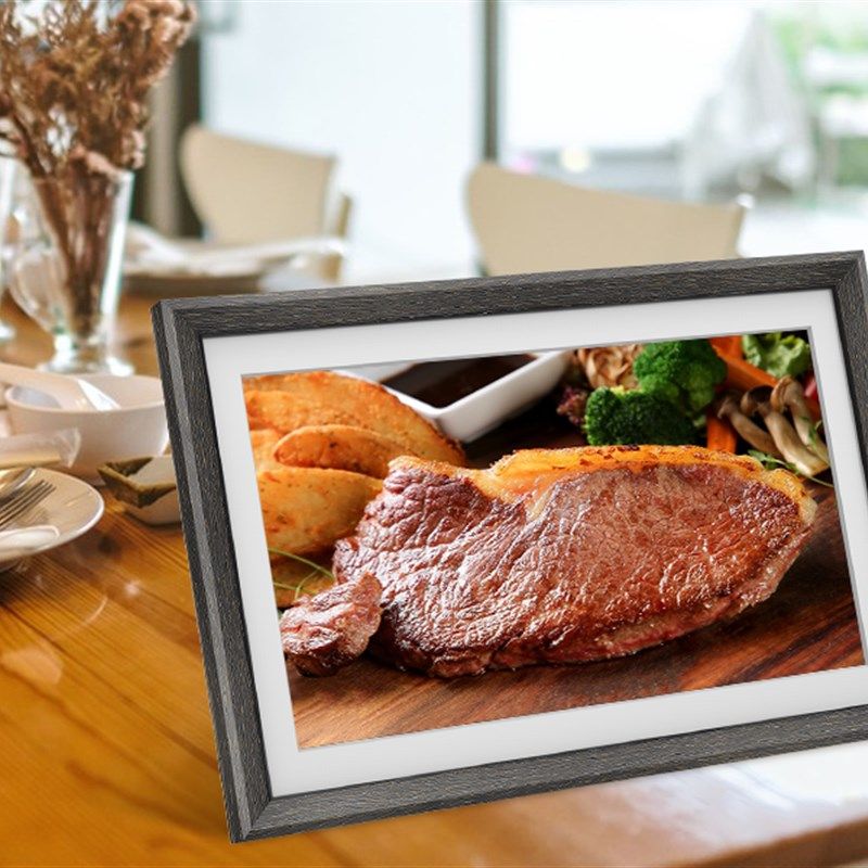 32G高清智能数码相框15.6英寸触摸屏电子相册挂壁云相框礼品