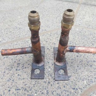 高频感应加热圈高频机超音频接头改进螺丝转换焊接铜管转换头