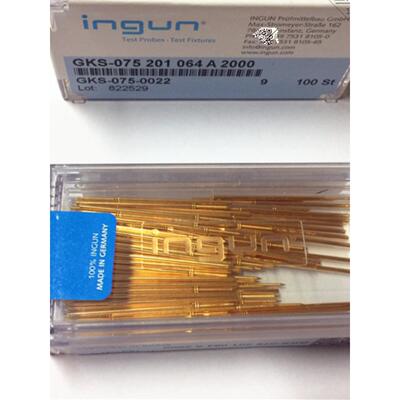 德国INGUN 英钢测试探针 GKS-075 201 064 A 2000 /2800 75MIL