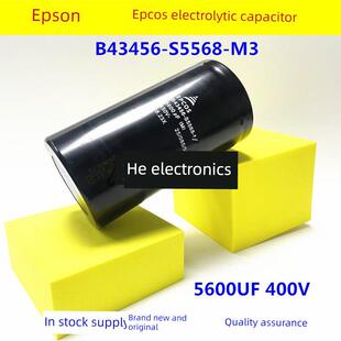 B43456 S5568 M3 450V5600UF 德国EPCOS全新原装变频器铝电解电容