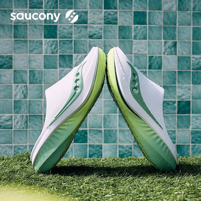 Saucony索康尼CRADLE 3摇篮3情侣运动拖鞋软底轻便洞洞鞋沙滩凉鞋