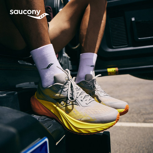 Saucony索康尼官方SLAY3全速3跑鞋情侣款缓震防滑竞速训练碳板鞋