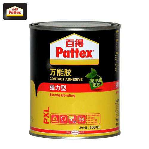 德国汉高百得万能胶 木板胶木工胶水环保强力型500毫升桶装 px05L