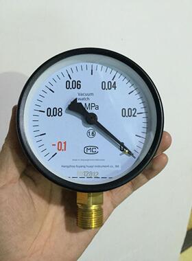 Y-100 Z-100真空表-0.1- 0mpa压力真空表真空压力表杭州富阳华表