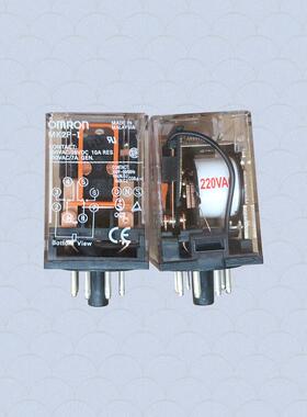 Mk2P-I 3P-I中间继电器10A8英尺11英尺Ac220V银点2开2关3组电池24