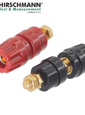 原装德国Hirschmann赫斯曼HiFi功放音箱M4镀金接线柱930103700