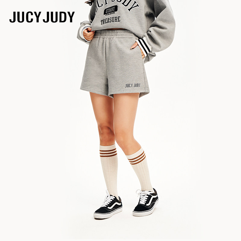 jucyjudy2023秋冬季新款学院风针织短裤日常通勤运动短裤