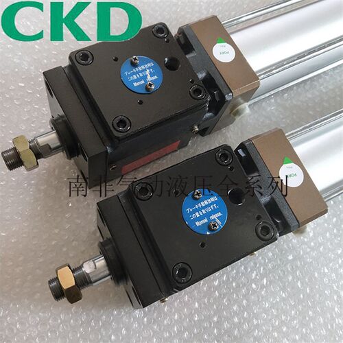 CKD原装正品JSC3-CB-80B/100/200/300/400/500制动气缸带锁紧气缸