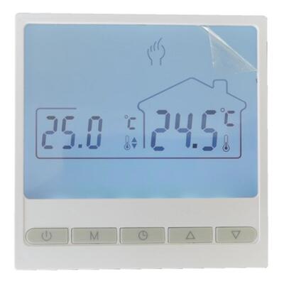 莱珂D609大功率电采暖温控器手机WIFI控制30A电地暖温度控制器